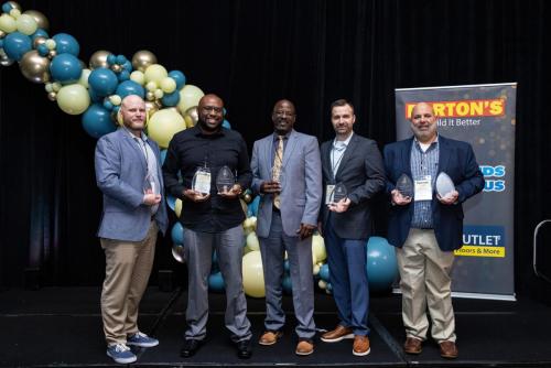 Newcomer of the Year, Most Improved Sales/Profit, Top Performer Award Winners